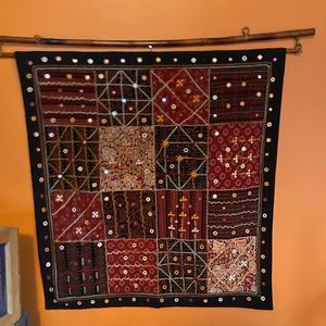 Bamboo Tapestry Hanging Wall Art